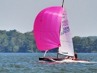 H-Jolle w&auml;hrend der IDM 2011