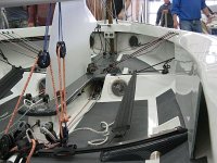 O-Jolle mit GFK-Deck
