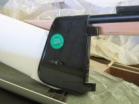 Ein fertiges Profilruderblatt mit Carbon-Ruderkopf